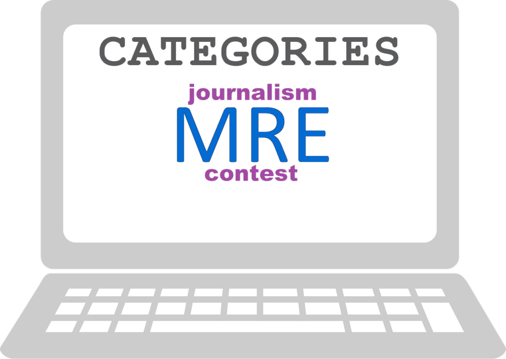 Categories MRE Journalism Contest