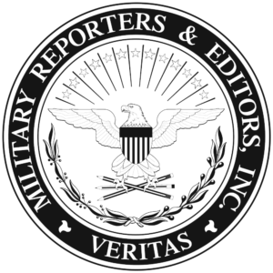 Military Reporters & Editors logo